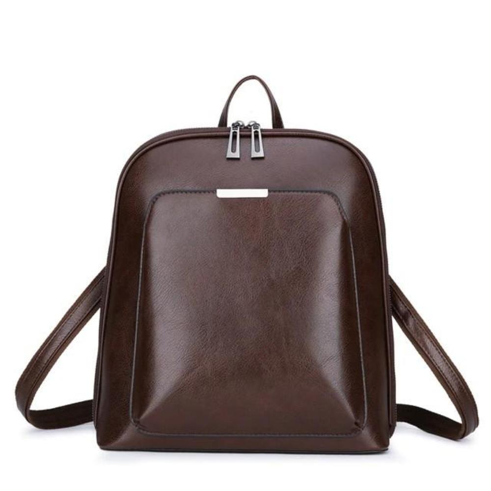 Maria-Teodora | Zeitlose Tasche mit zwei Reißverschlüssen