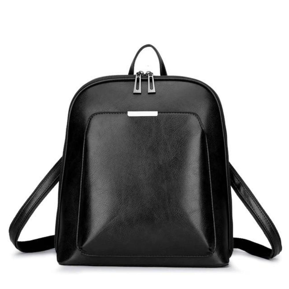 Maria-Teodora | Zeitlose Tasche mit zwei Reißverschlüssen