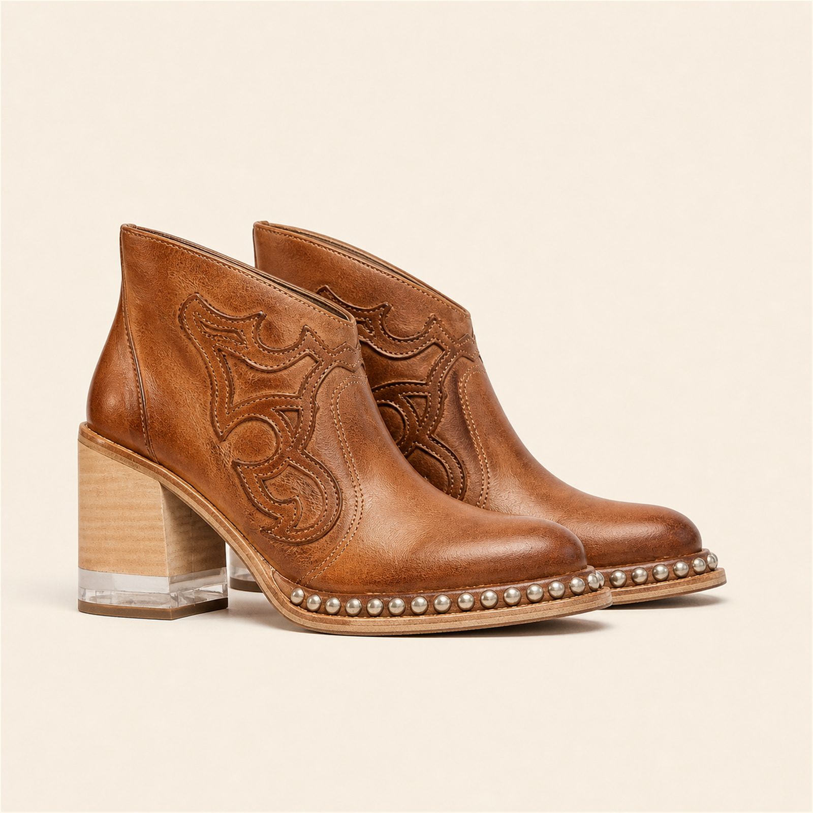 Ruxandra botine Maro - profil lateral