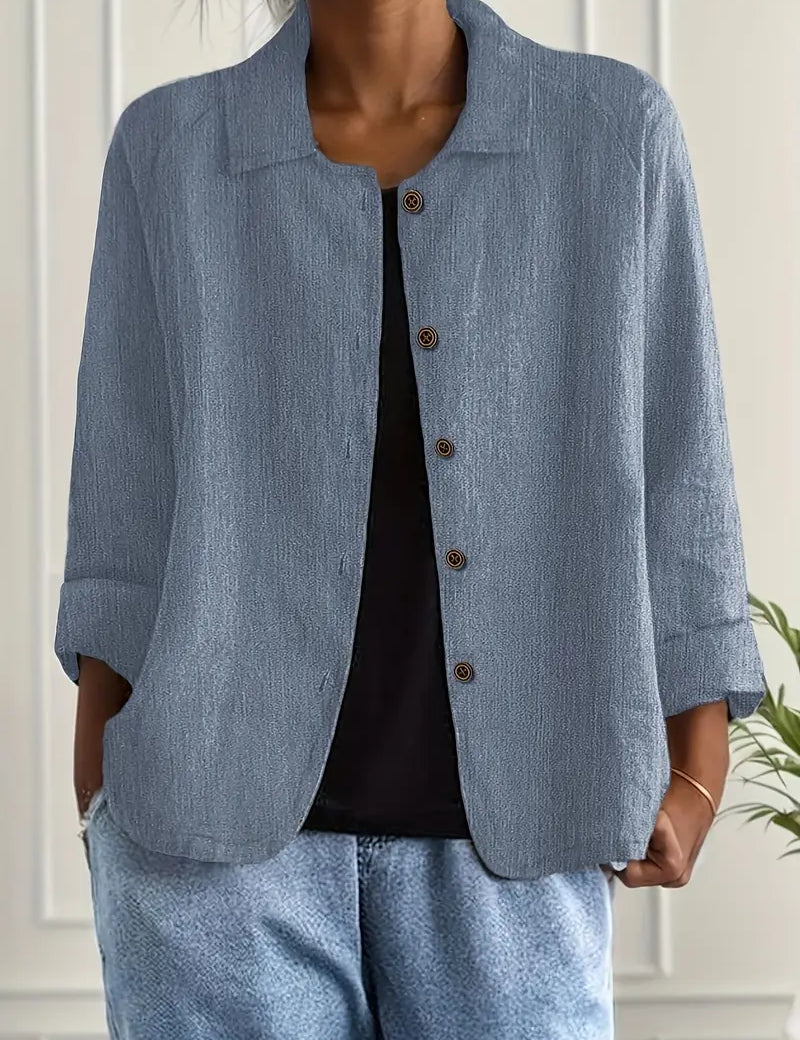 Marilla | Leichter Hemd-Cardigan – Bild 6