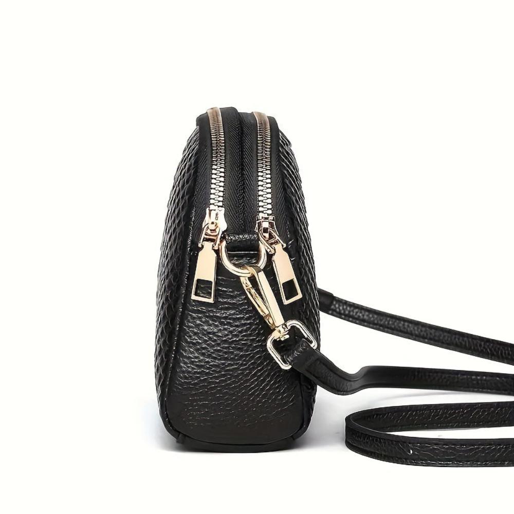 Silvia – Mini-Crossbody-Tasche mit Textur – Bild 3