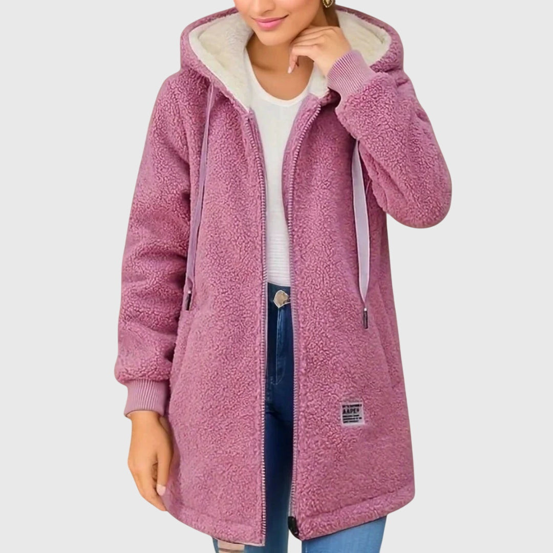 Ioana-Raluca – Stilvolle Fleecejacke – Bild 4