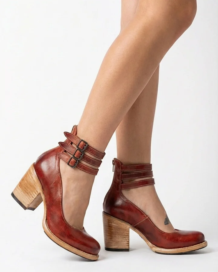 Noemi | Elegante Riemchenschuhe