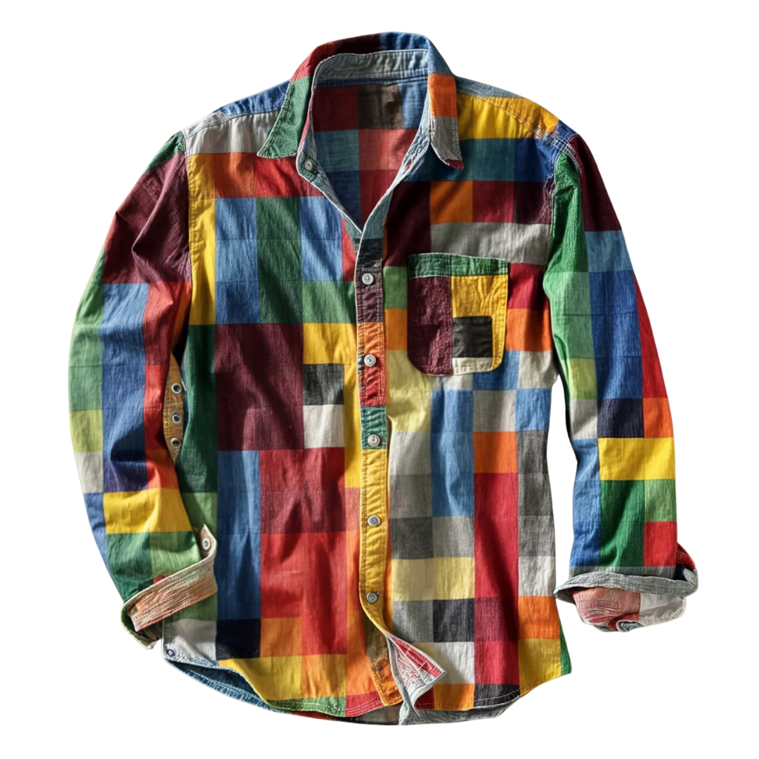 Cătălin-Alexandru | Farbenfrohes Hemd mit elegantem Design