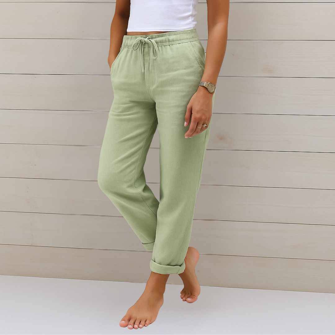 Cristina-Maria | Entspannte Hose mit elegantem Design