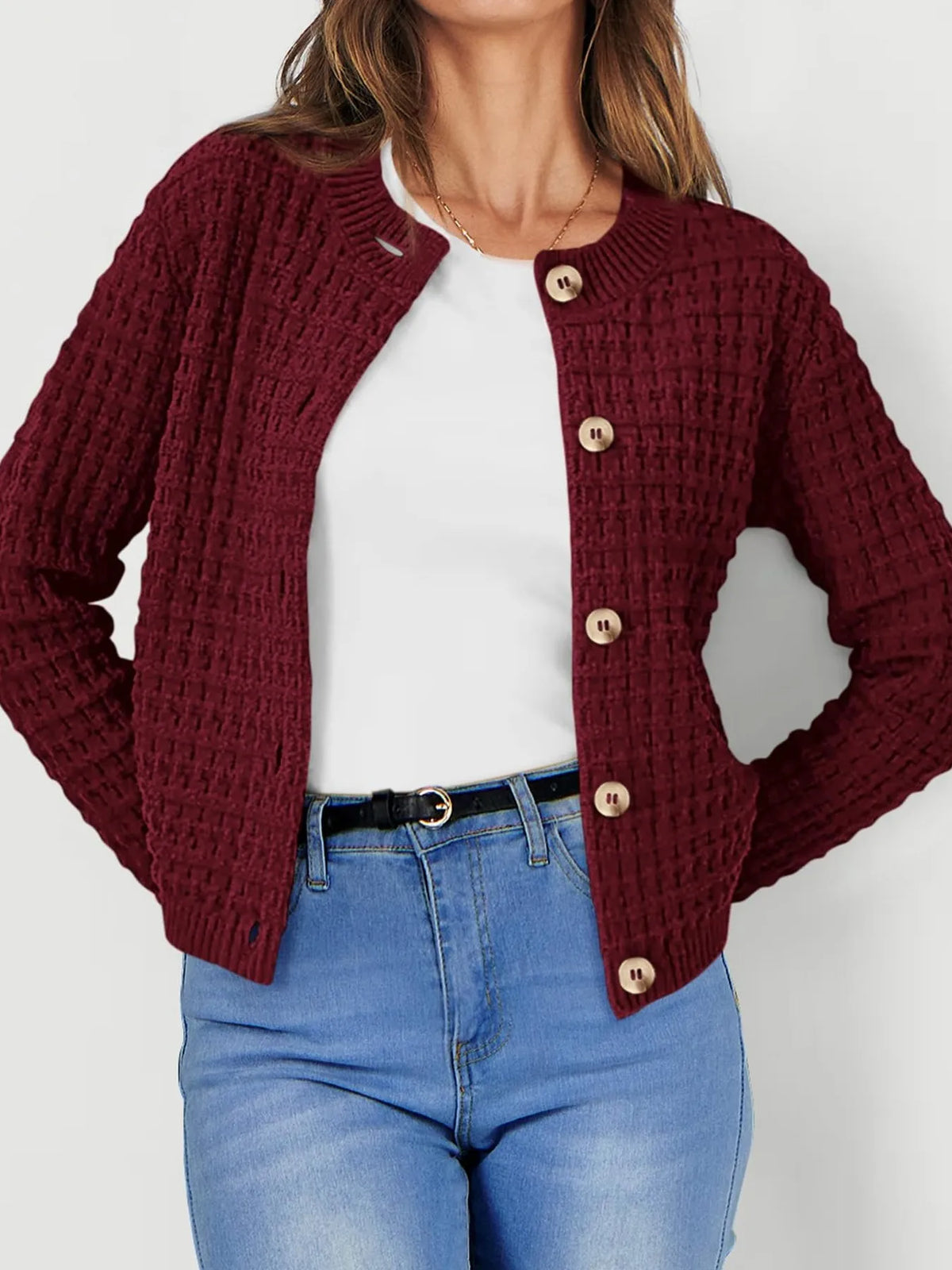 Harper | Cardigan mit Knopfleiste – Bild 18