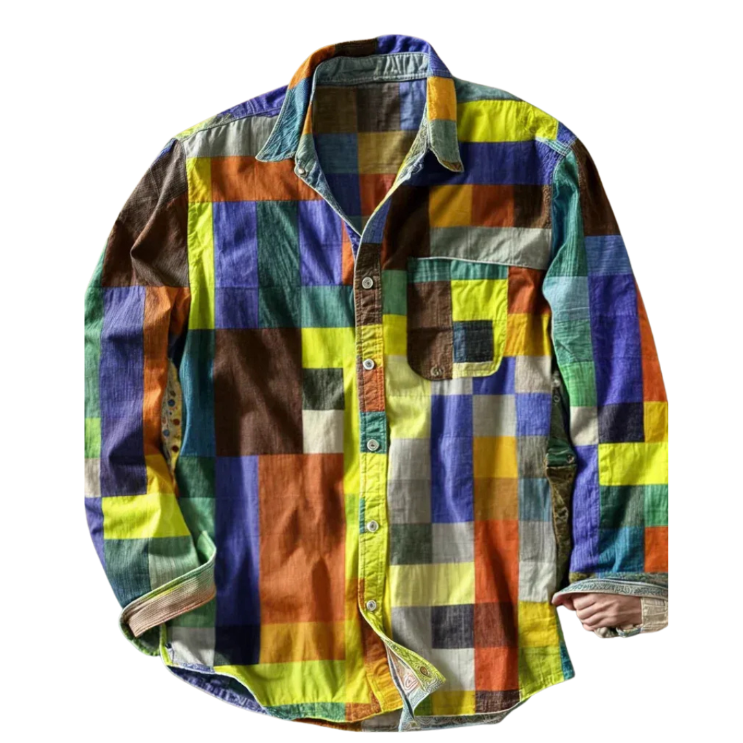 Cătălin-Alexandru | Farbenfrohes Hemd mit elegantem Design