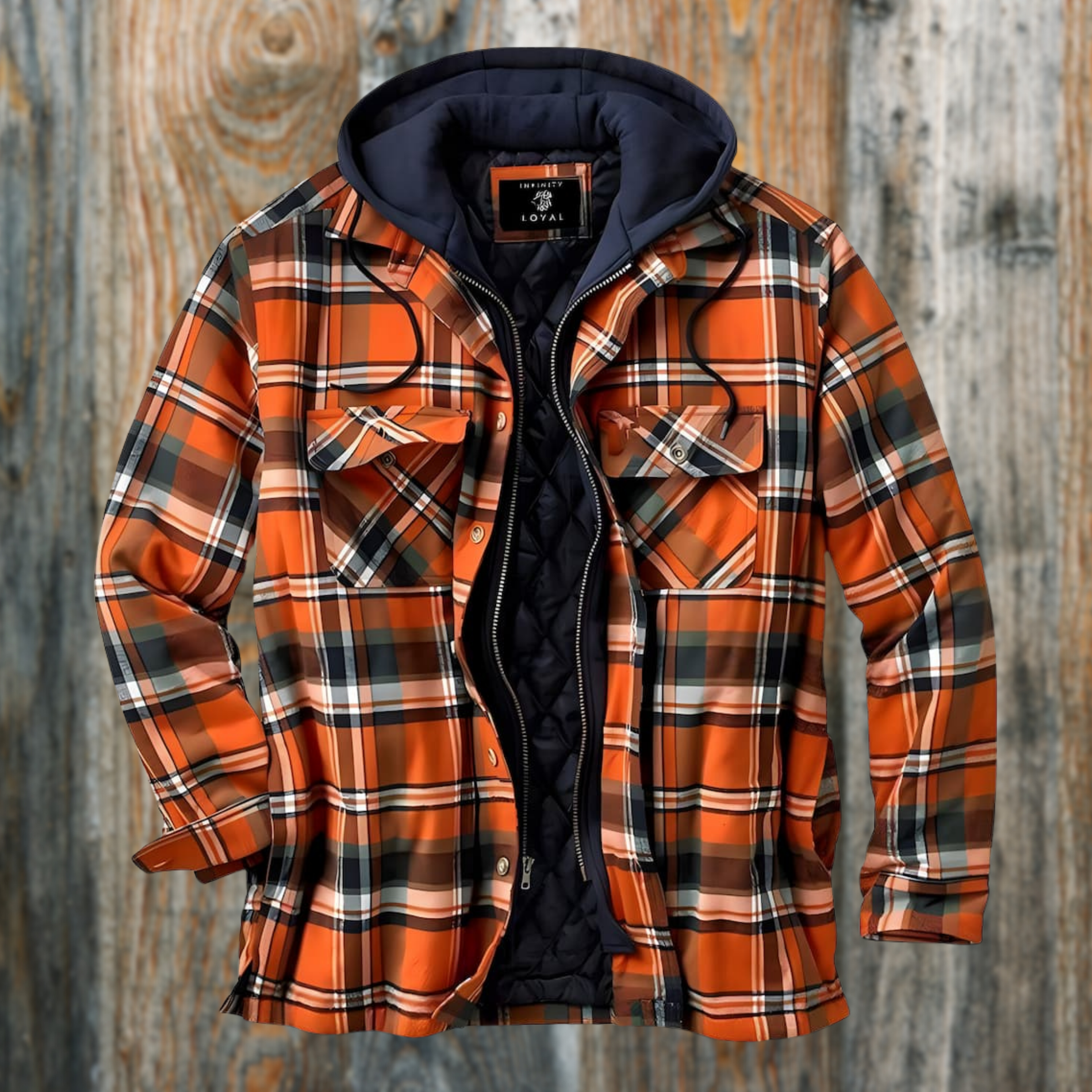 Zaylen | Lumberjack Jacket Blau