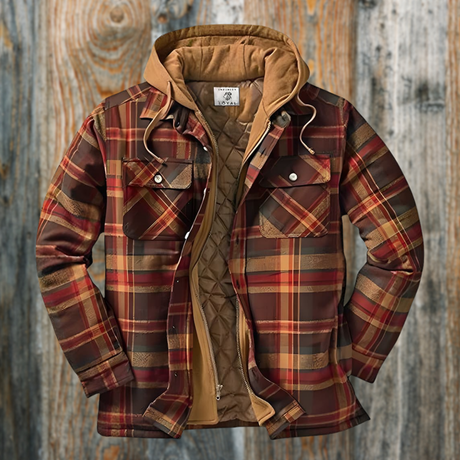 Zaylen | Lumberjack Jacket Blau