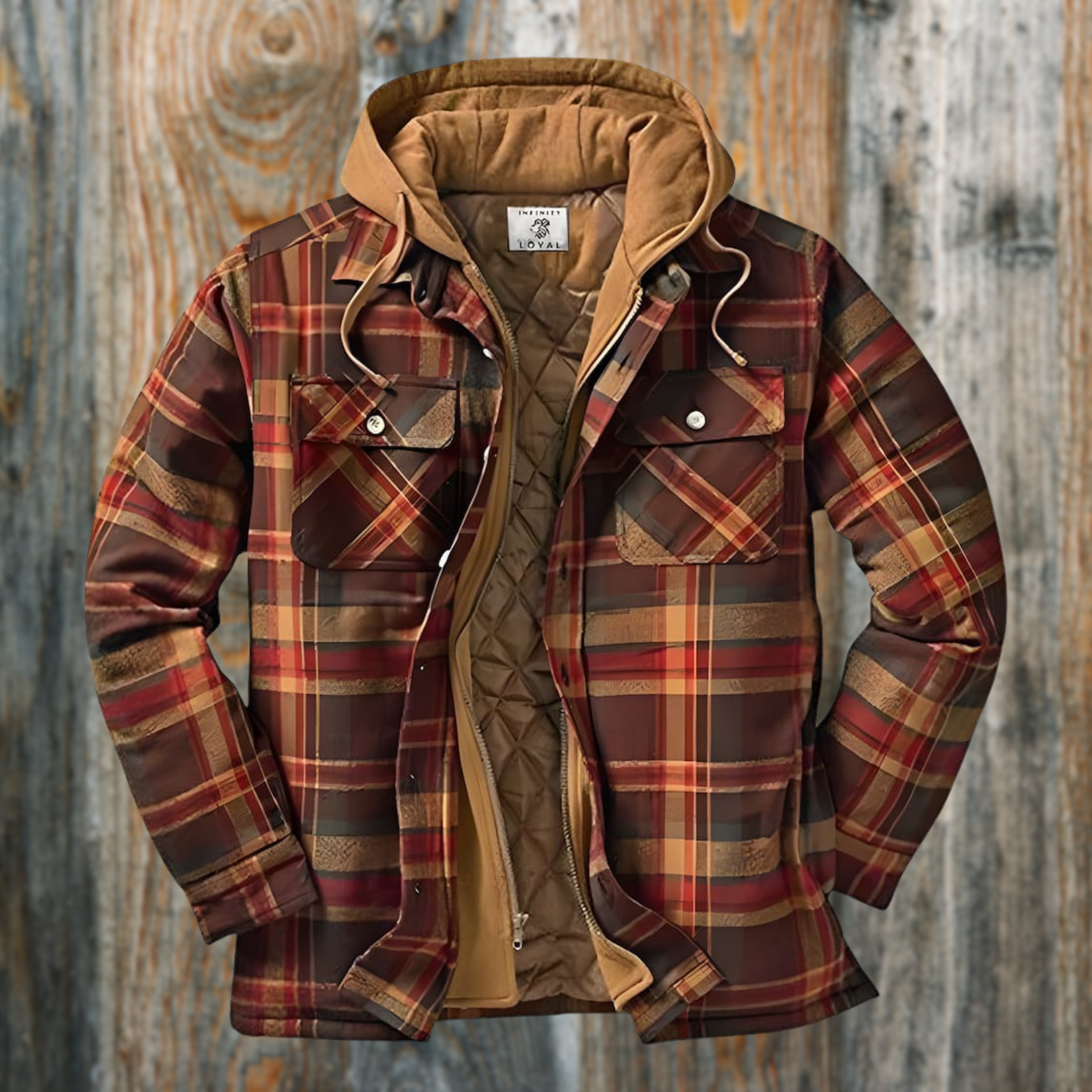 Zaylen | Lumberjack Jacket Blau