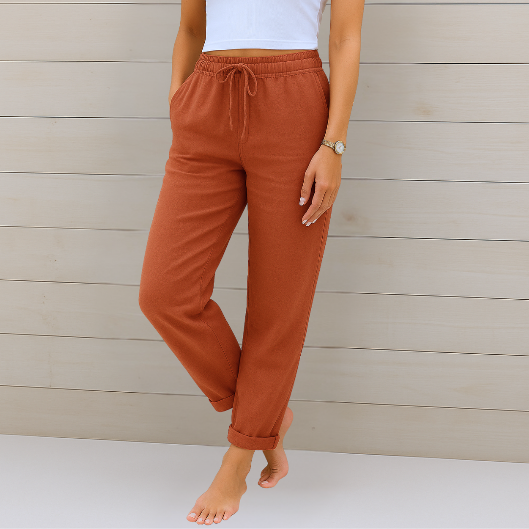 Cristina-Maria | Entspannte Hose mit elegantem Design