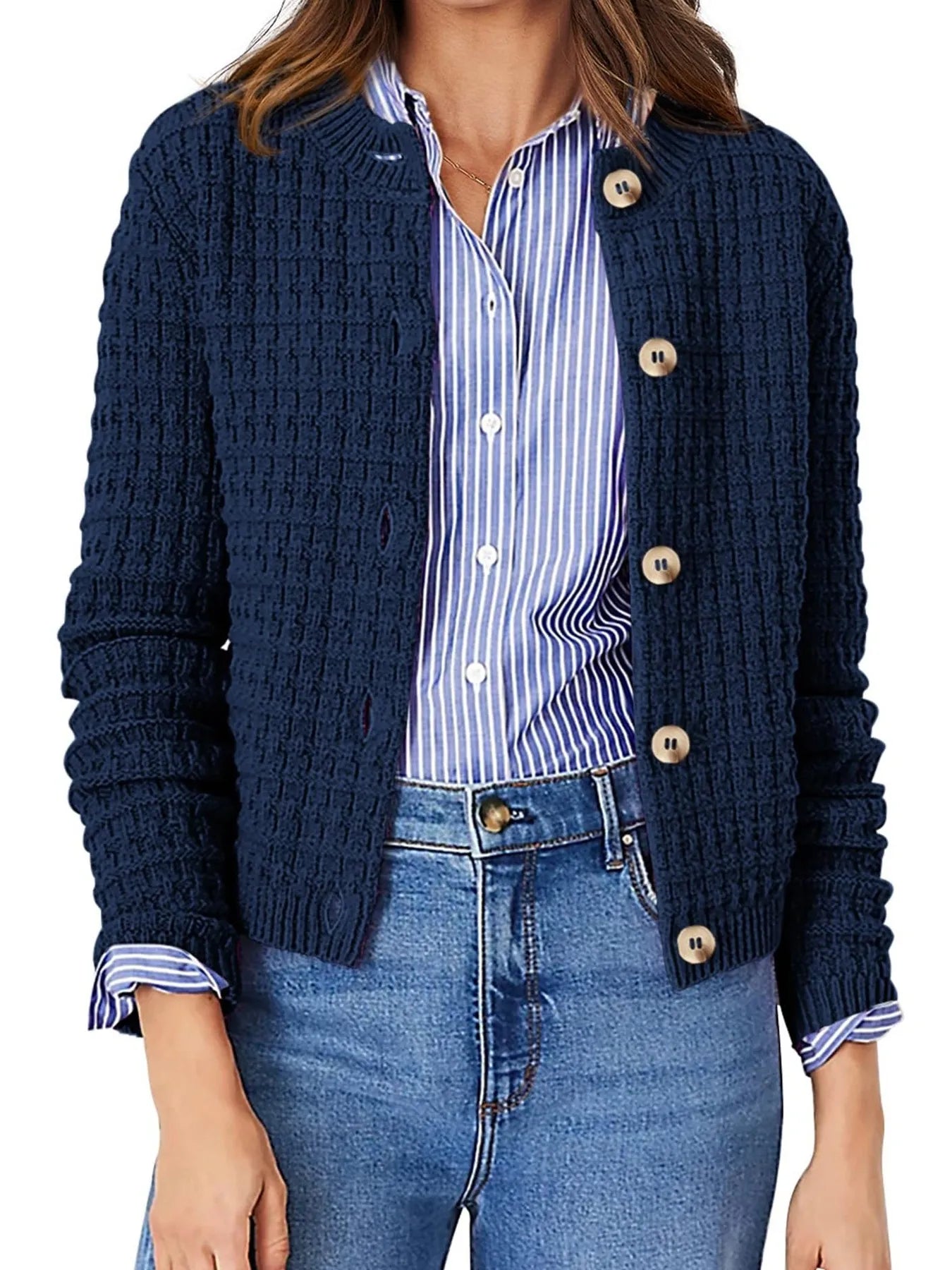 Harper | Cardigan mit Knopfleiste – Bild 22