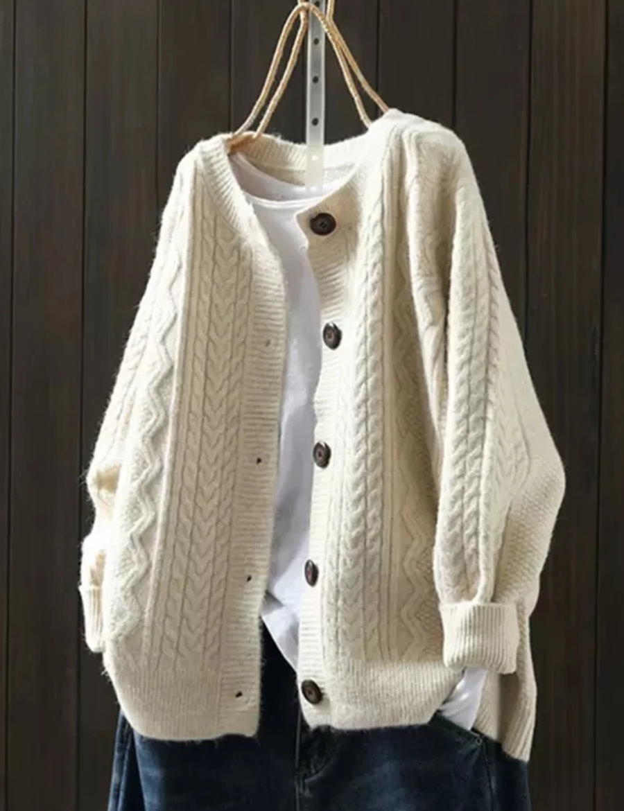 The Lorenza | CABLE-Strickcardigan – Bild 1