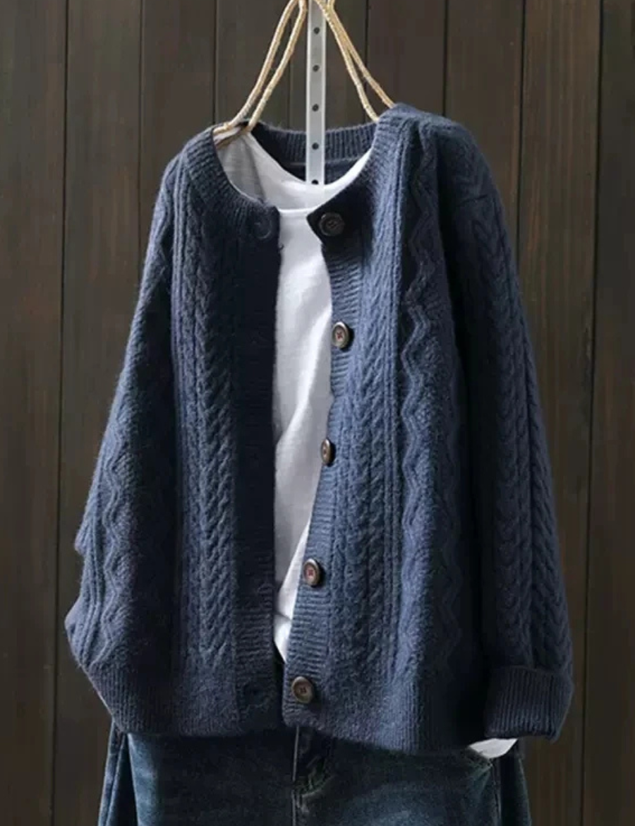 The Lorenza | CABLE-Strickcardigan – Bild 4