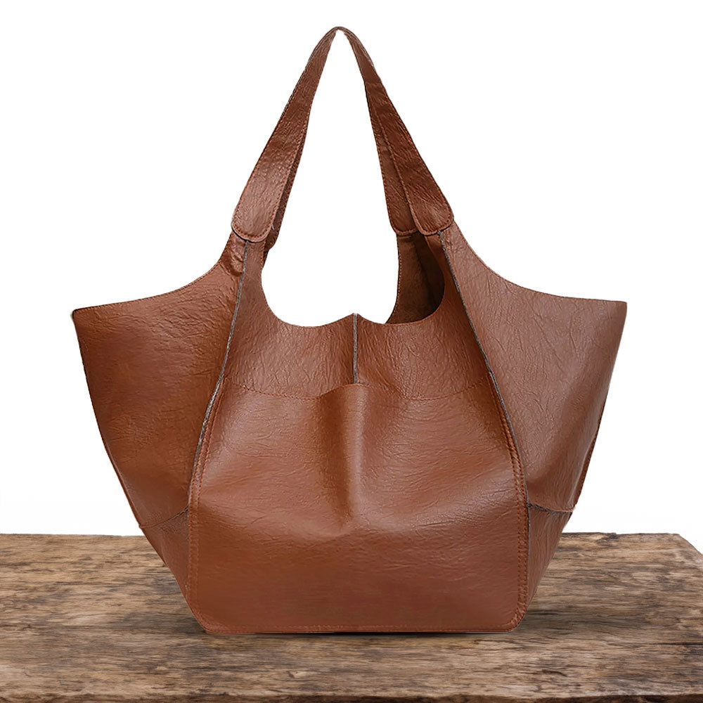 Ana-Elena – Vintage-Tasche mit nostalgischem Charme – Braun – Bild 1
