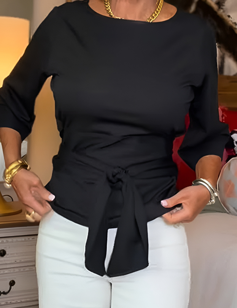 Ioana | Elegantes Oberteil mit Schleife