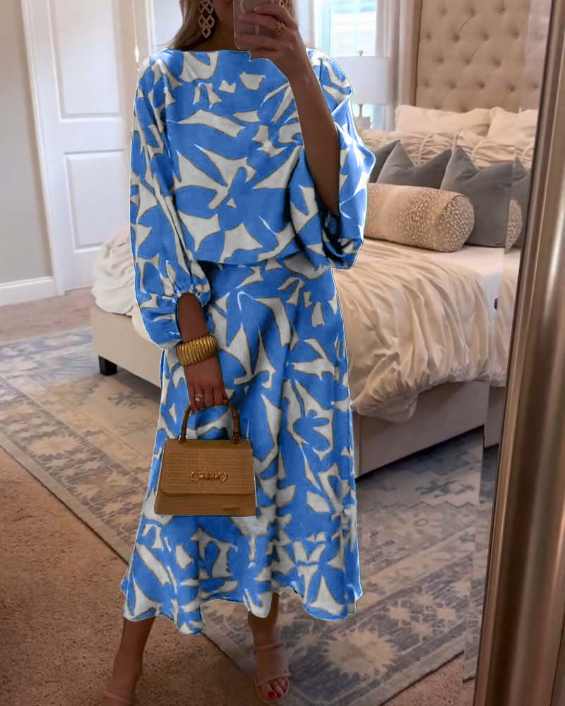 Ștefania | Elegantes und lockeres Maxikleid