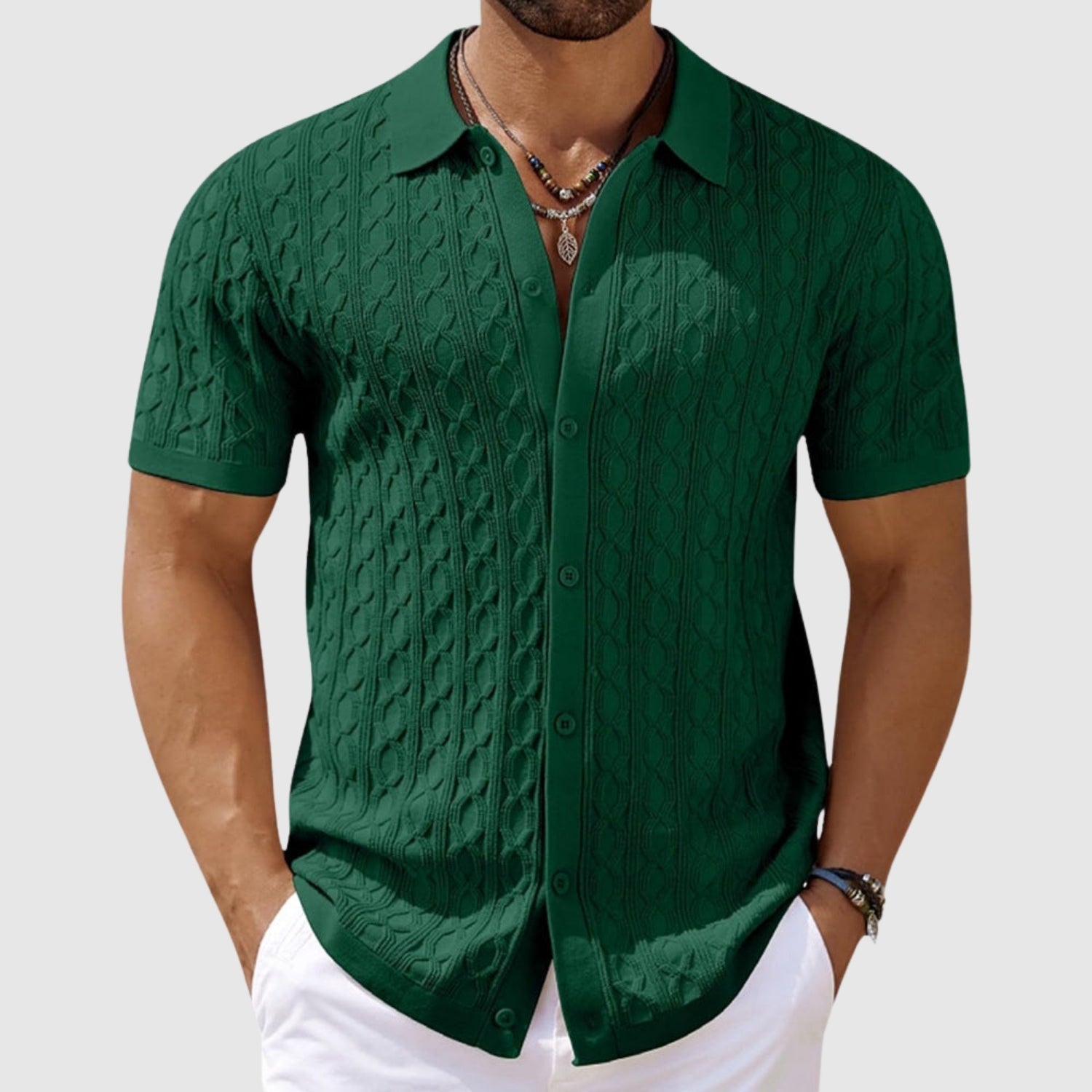 Cătălin-Ioan | Kurzarmpullover Hernán