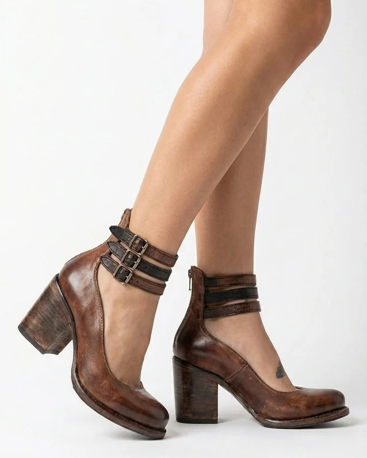 Noemi | Elegante Riemchenschuhe