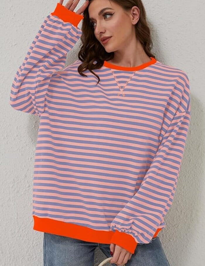 Ana-Daniela | Entspannter und bunter Pullover