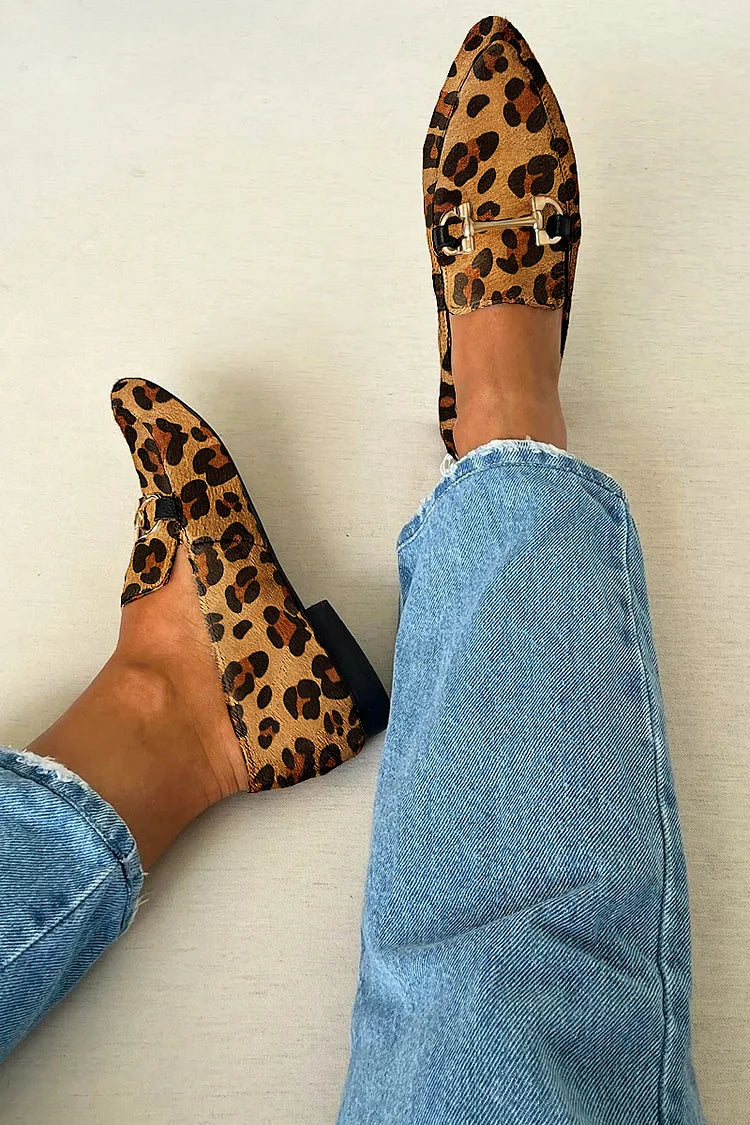 Clara | Mokassins mit Leopardenmuster – Produktansicht 3