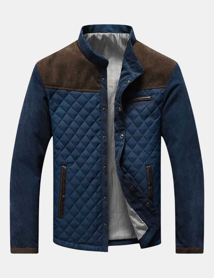 Men’s jacket with long sleeves, pockets, and buttons Braun