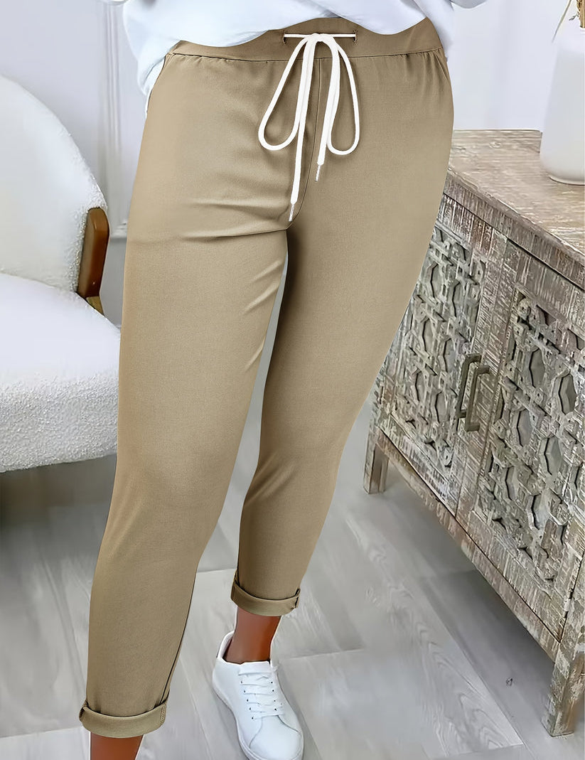 Andreea | Bequeme Hose mit Kordelzug
