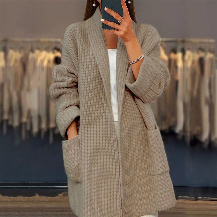 Maria-Irina | Strickjacke mit Taschen