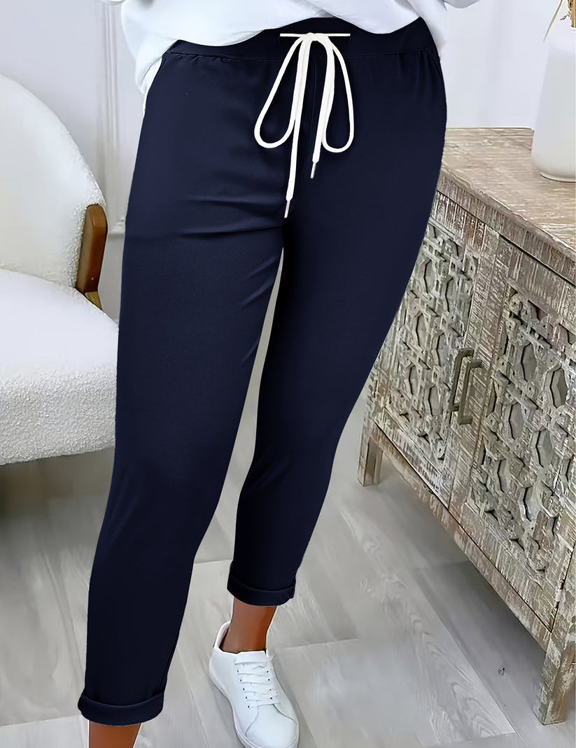 Andreea | Bequeme Hose mit Kordelzug