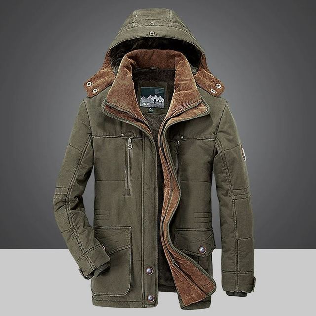 Men's Winter Jacket Blau