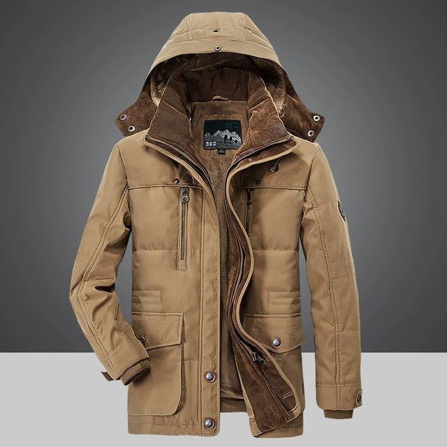 Men's Winter Jacket Blau