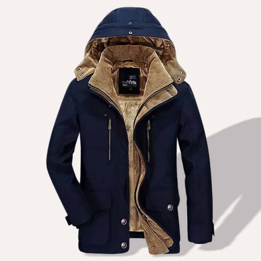 Men's Winter Jacket Blau