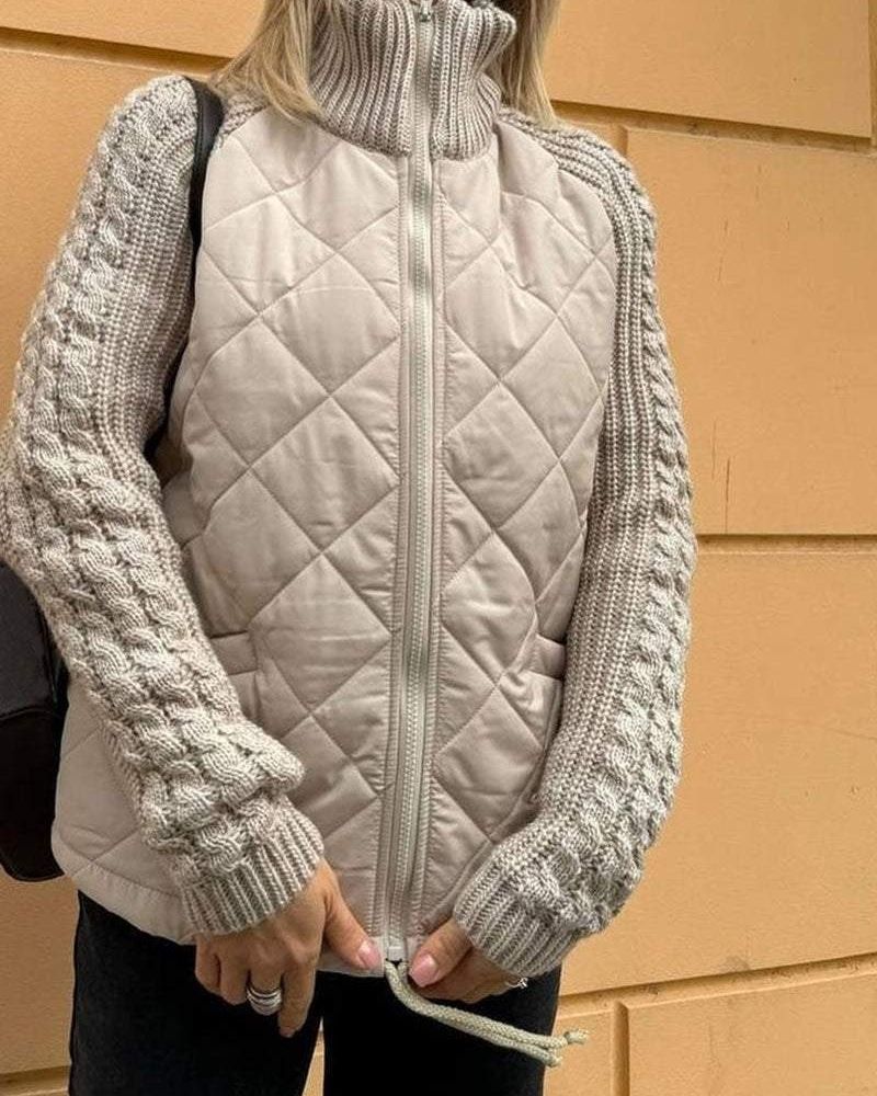Elena | Damen lang-Sleeve Cardigan mit Taschen – Bild 2