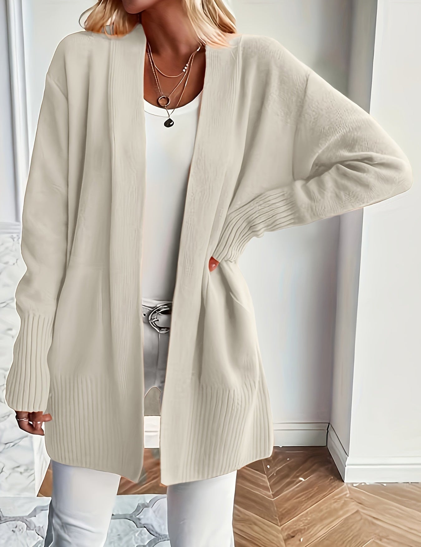 Flor | Kuschelig Strickcardigan – Bild 1