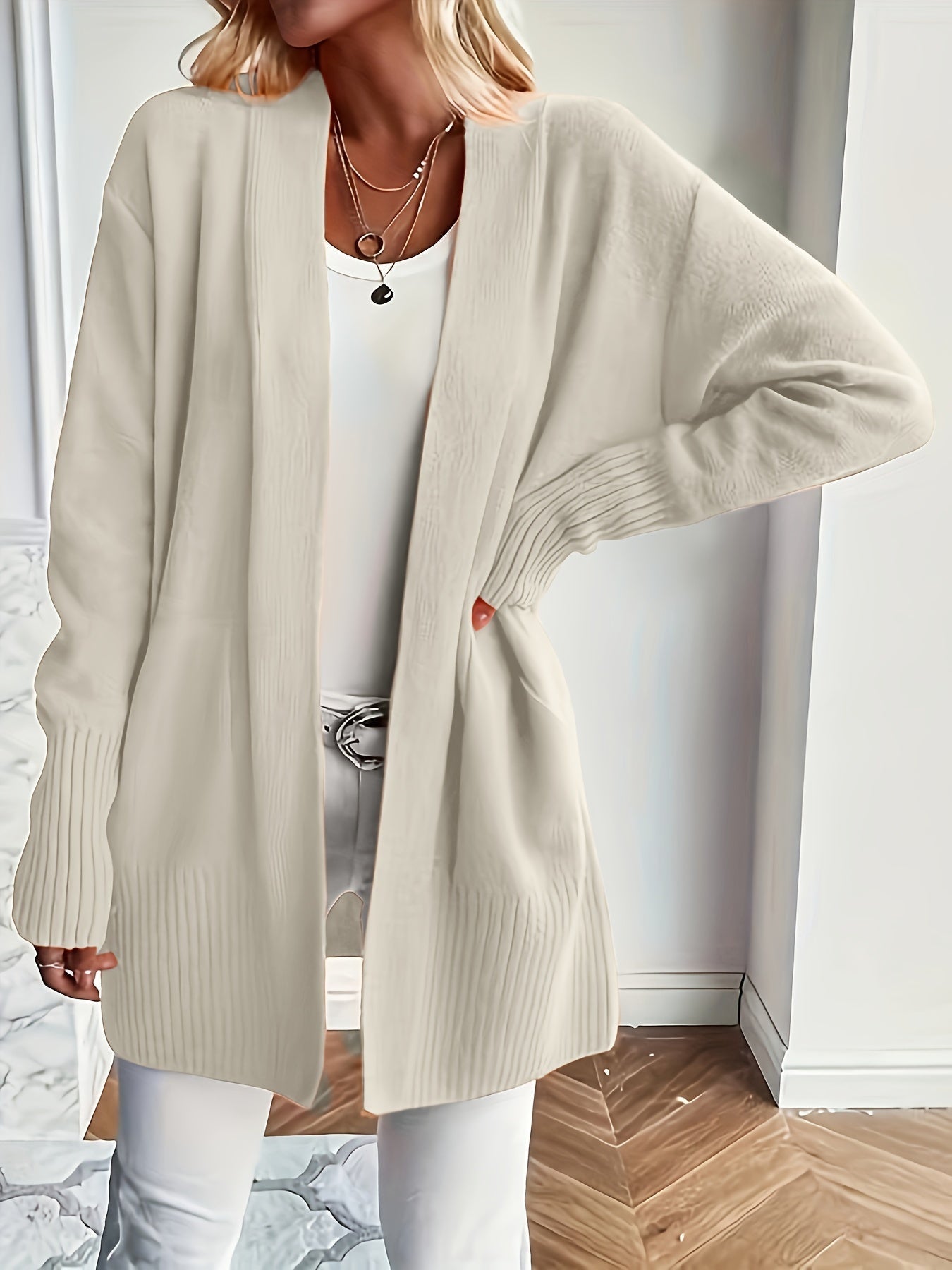 Flor | Kuschelig Strickcardigan – Bild 1