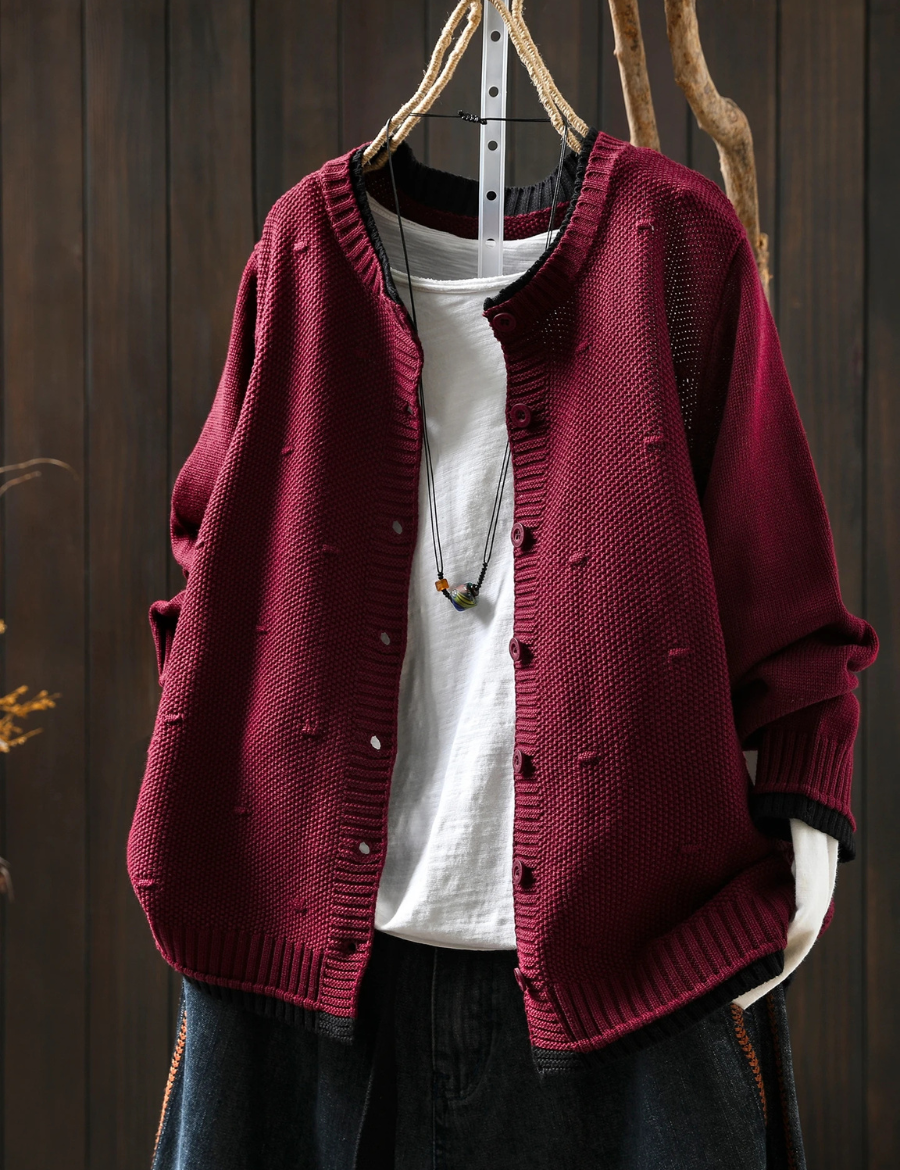 The Isolde | Strukturiert Cardigan – Bild 1