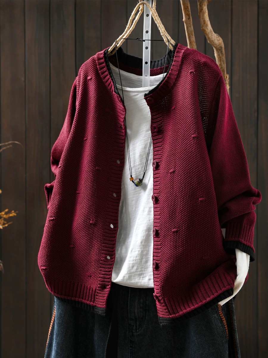 The Isolde | Strukturiert Cardigan – Bild 1