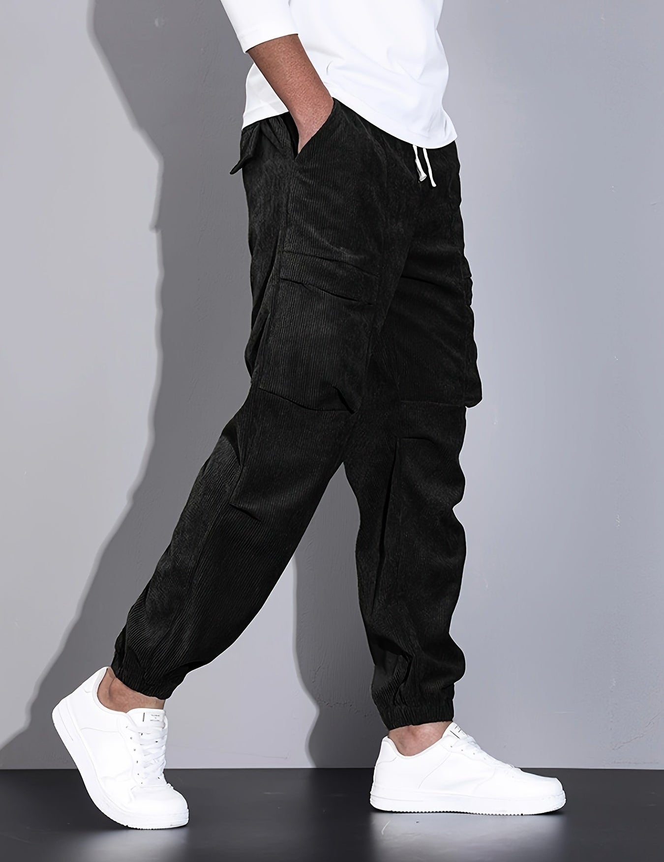Alexandru-Marius | Corduroy-Cargohose