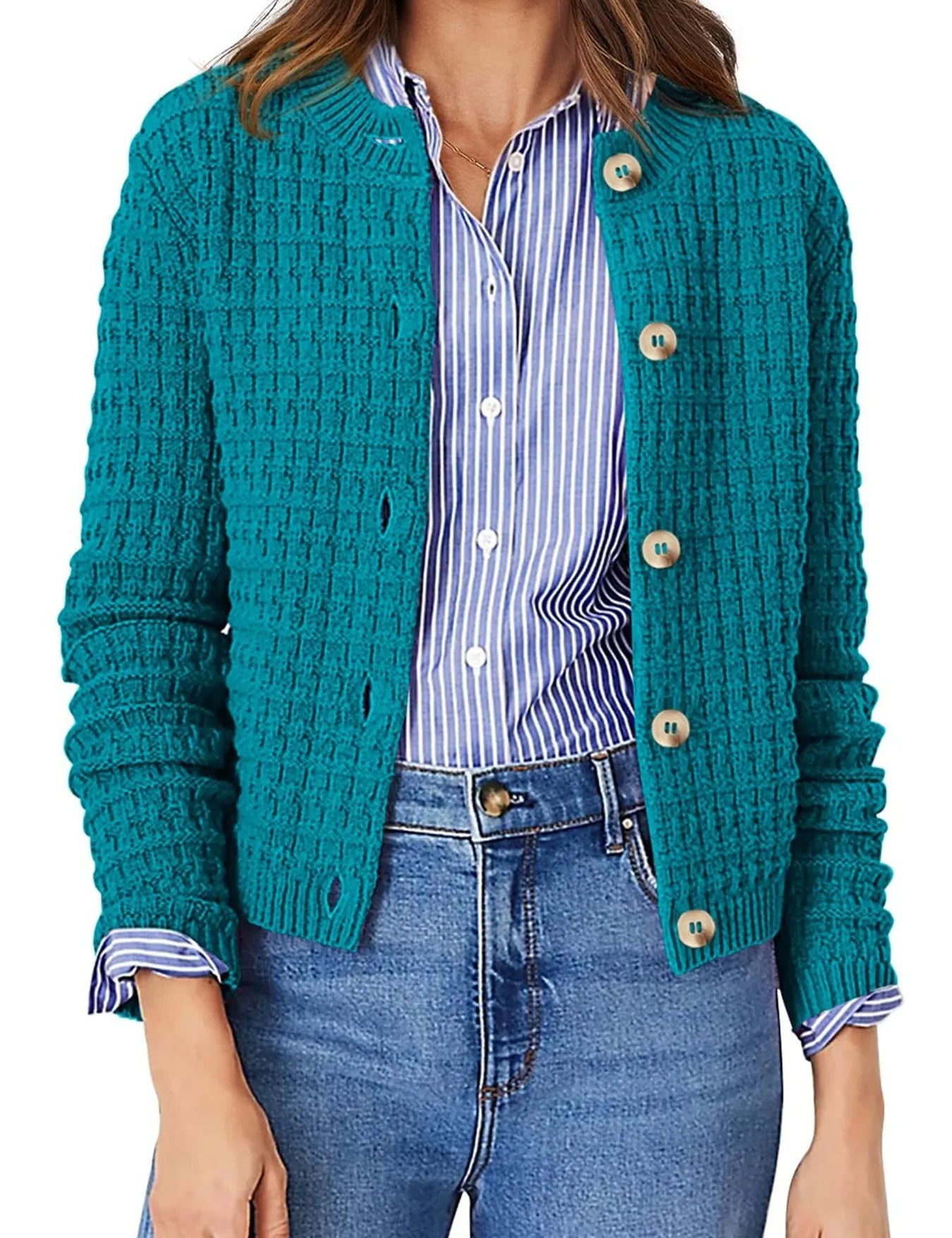 Harper | Cardigan mit Knopfleiste – Bild 1