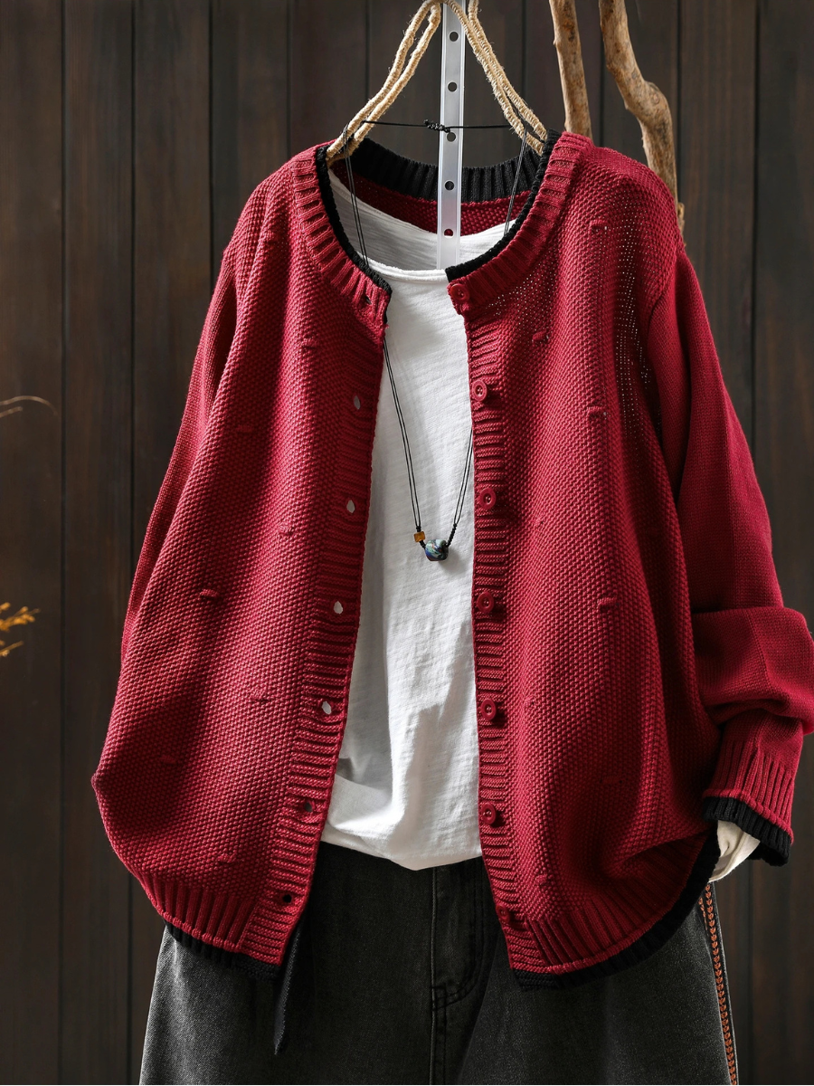 The Isolde | Strukturiert Cardigan – Bild 3