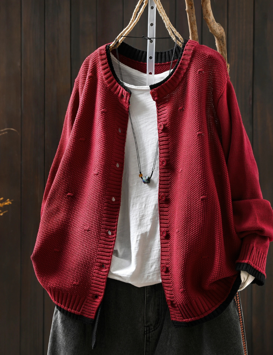 The Isolde | Strukturiert Cardigan – Bild 3