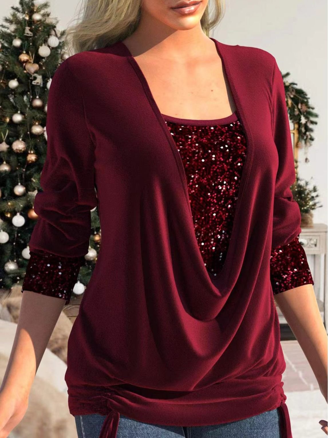 Flaire | Glitter Sequin Top – Bild 9