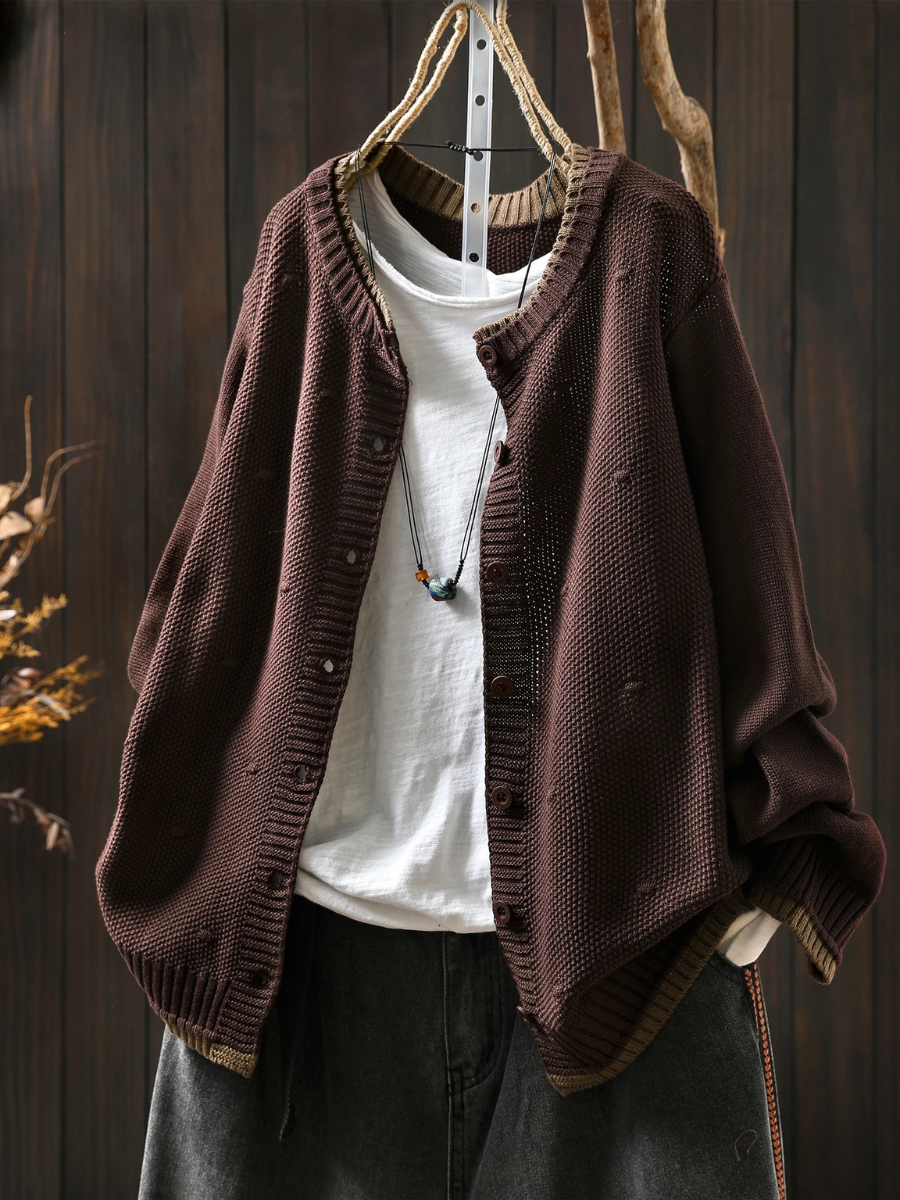 The Isolde | Strukturiert Cardigan – Bild 5