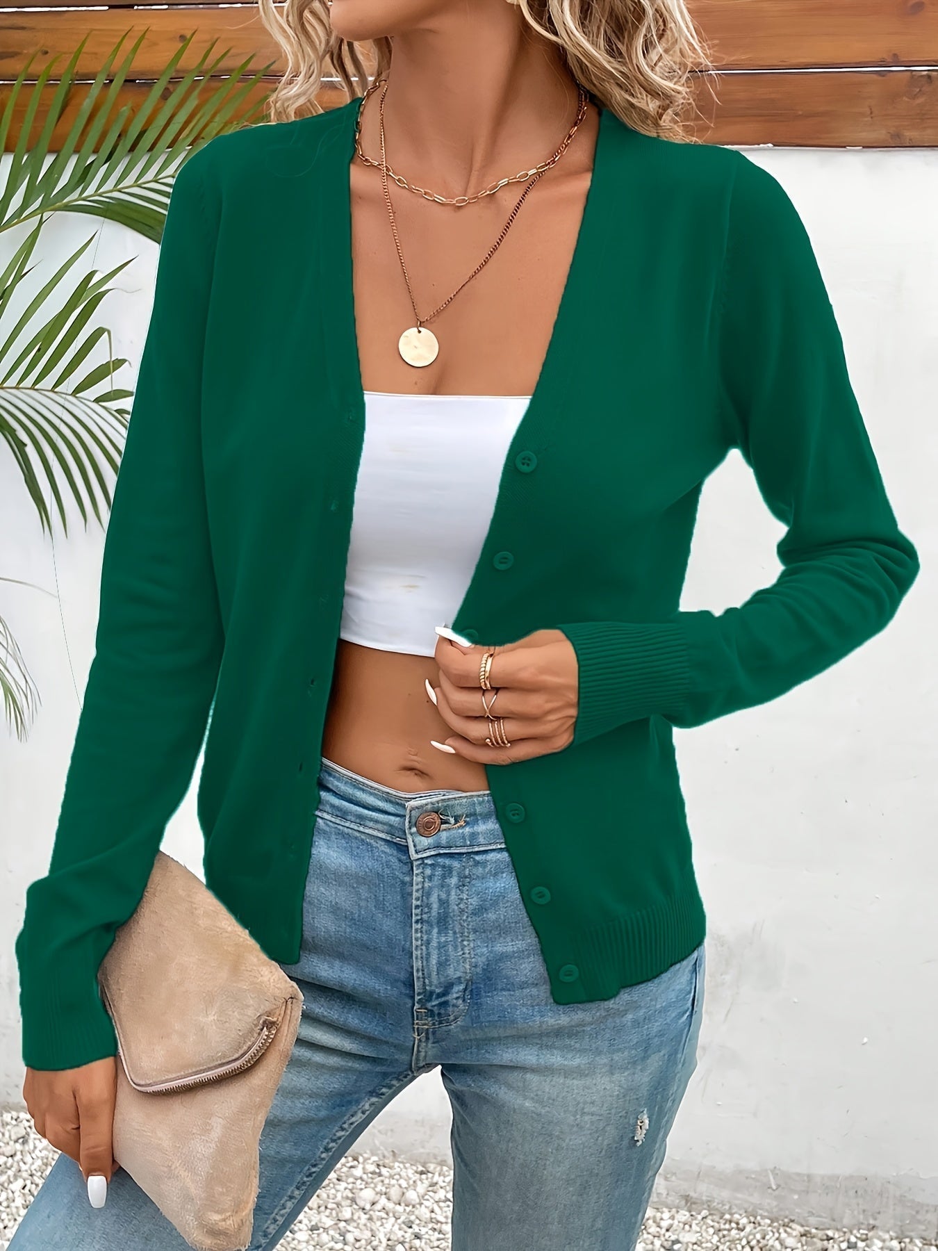 Odele | Anmutiger minimalistischer Cardigan – Bild 11