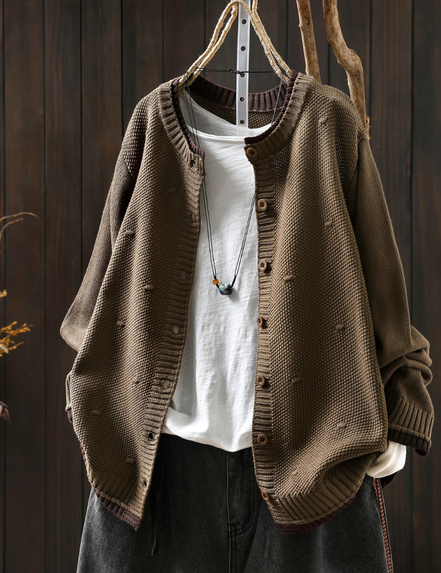 The Isolde | Strukturiert Cardigan – Bild 7