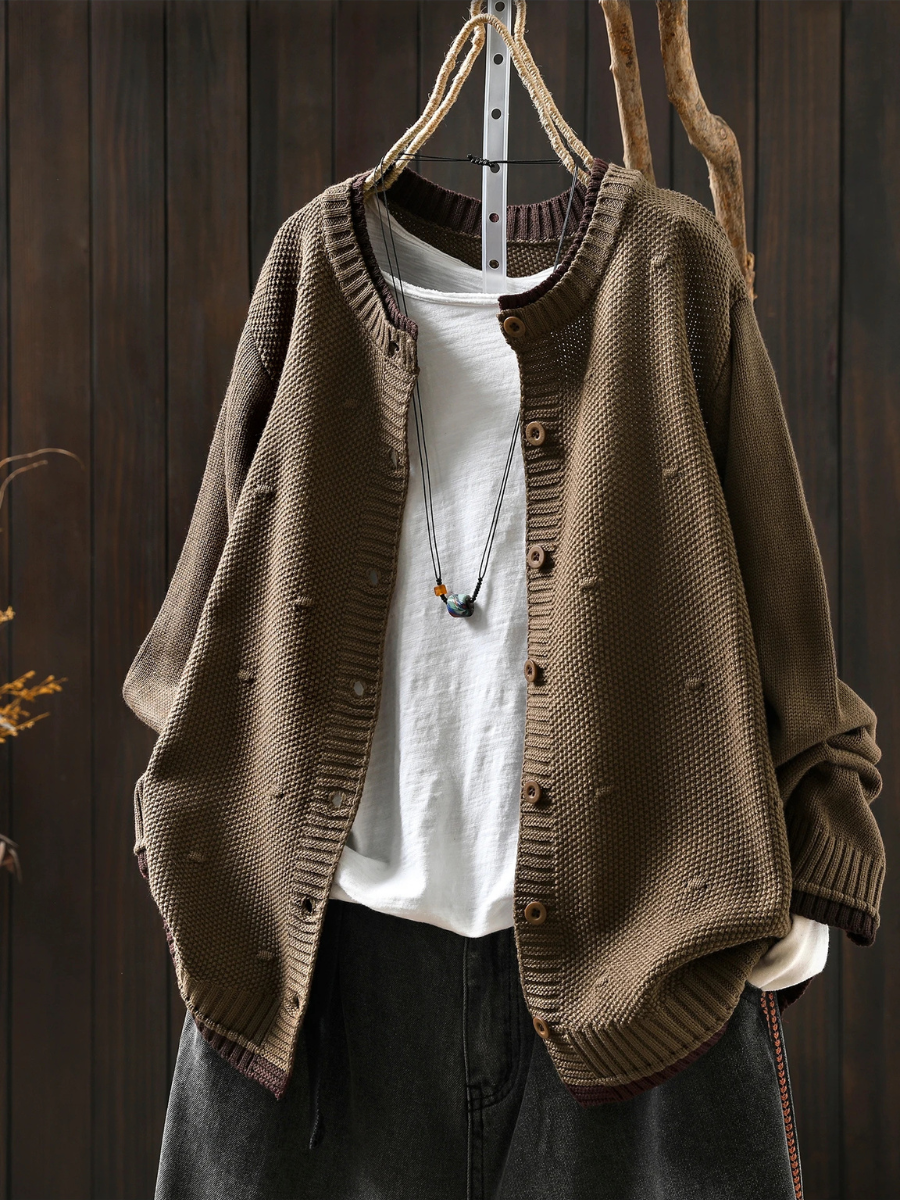 The Isolde | Strukturiert Cardigan – Bild 7