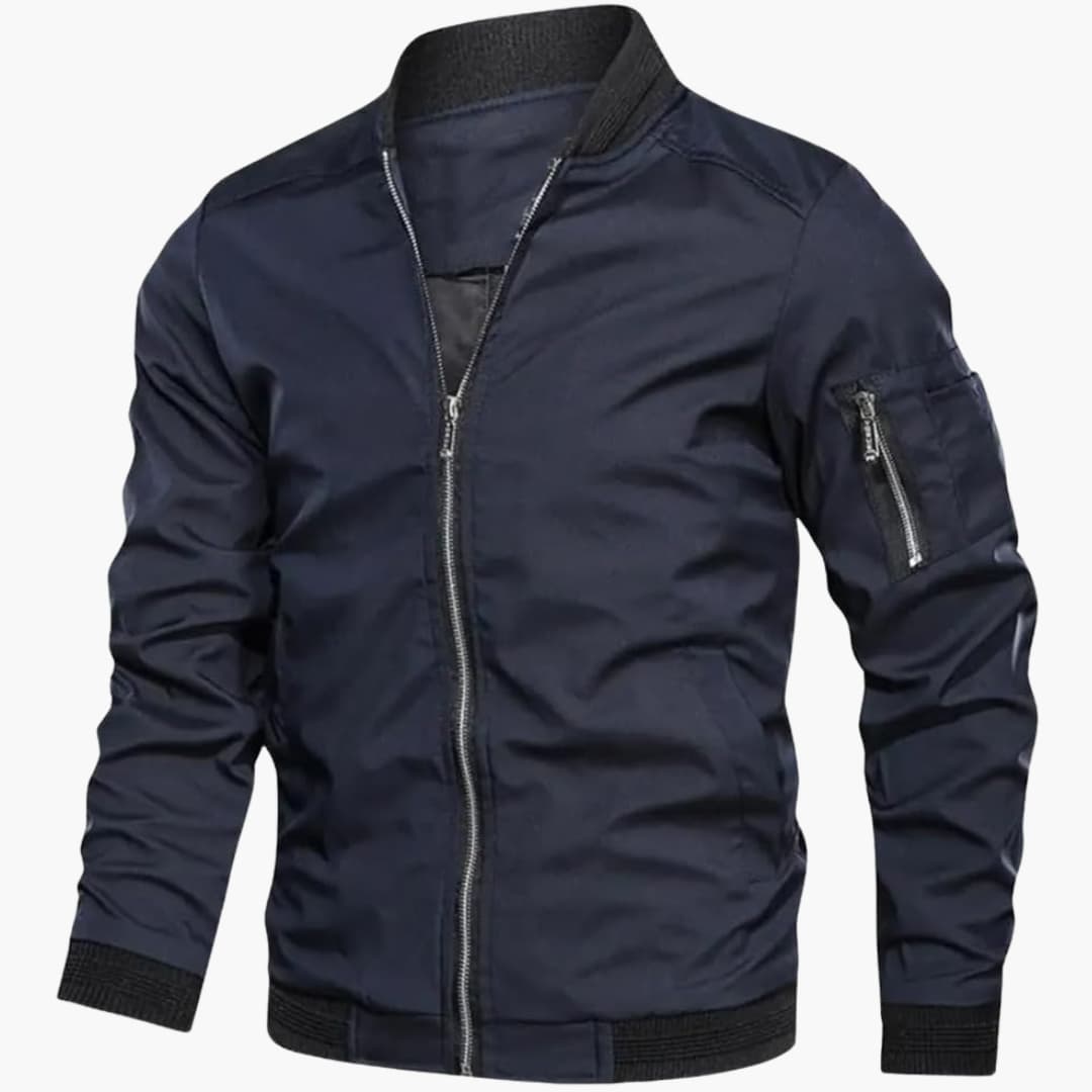 Stefan - Premium Bomber Jacket Rot