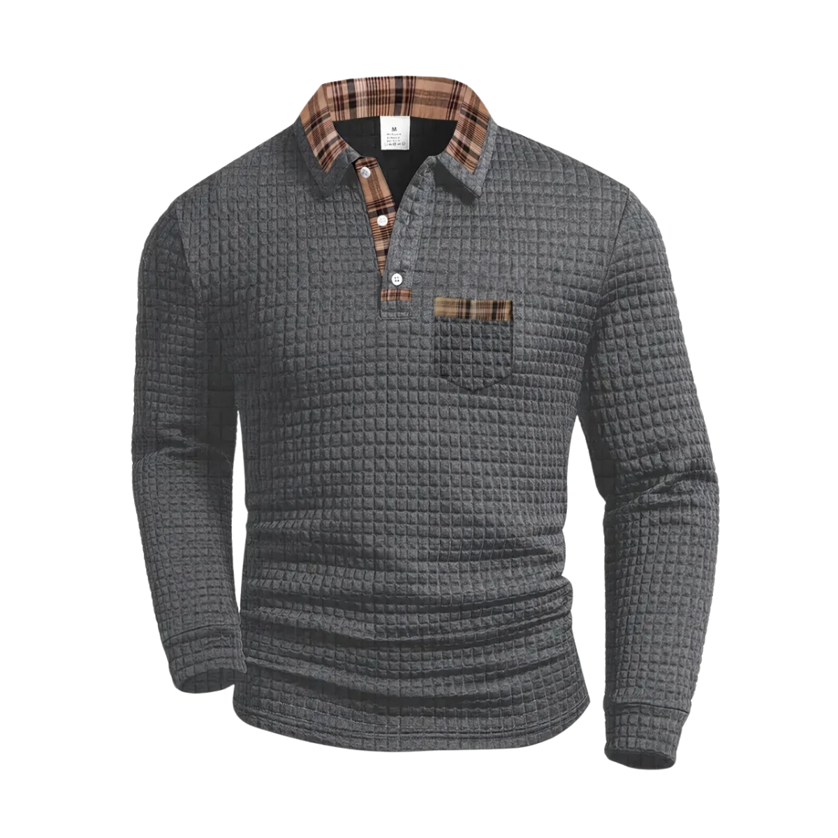 Zamfir – Vielseitiger gestreifter Polo-Pullover – Bild 3