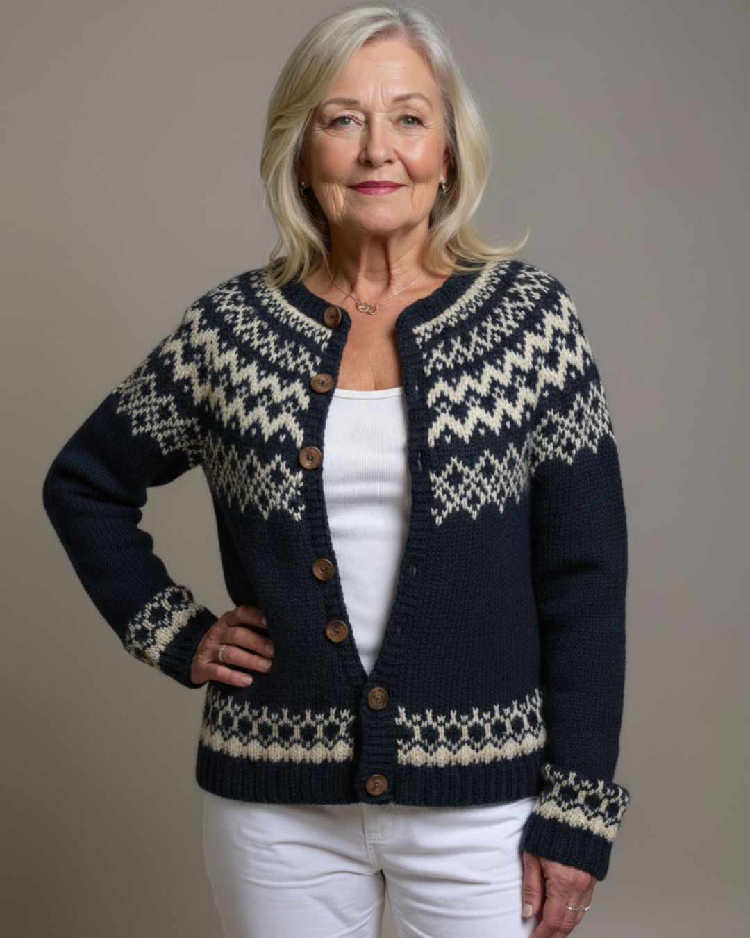 Hadley | Vintage-Cardigan – Bild 2