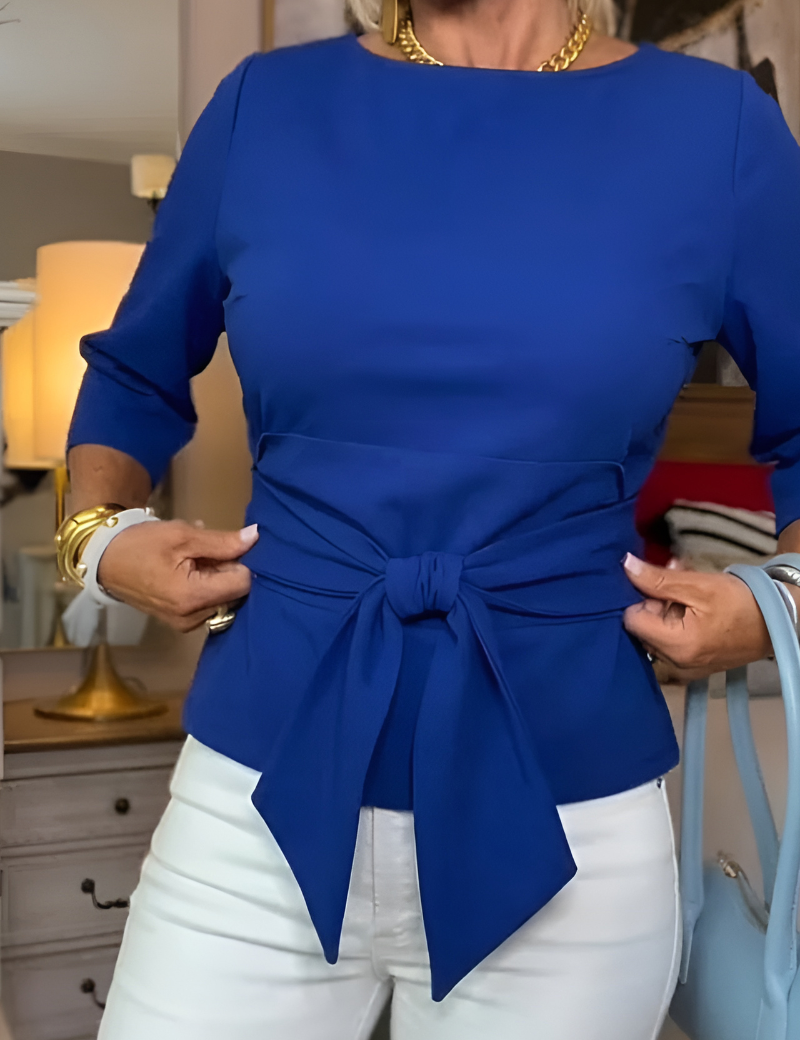 Ioana | Elegantes Oberteil mit Schleife